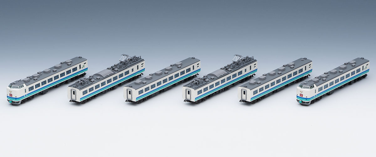 TOMIX98833 T5編成はくたか基本6両の公式模型写真